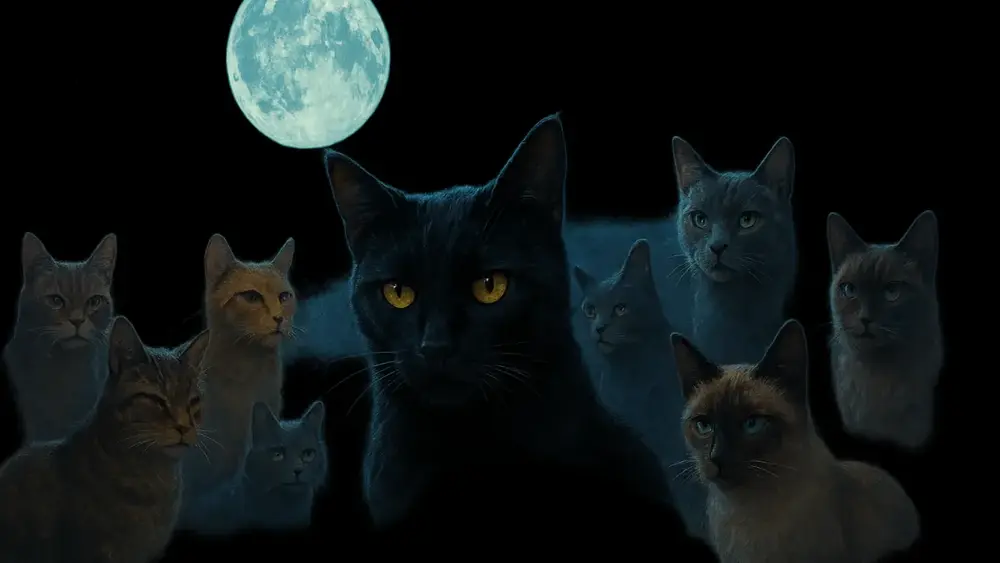Sonhar com 9 gatos: espiritualidade forte, mistério e intuição
