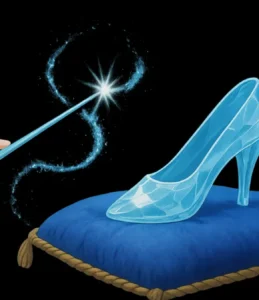 Cinderela 1950 Disney Bibbidi-Bobbidi-Boo sapatinho fada madrinha