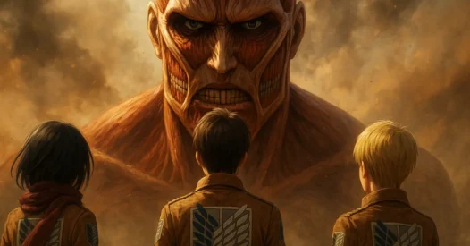 Eren Yeager Mikasa Armin final polêmico titãs liberdade