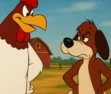 Eufrazino Looney Tunes 1945 Warner Bros galo Barnyard Dawg