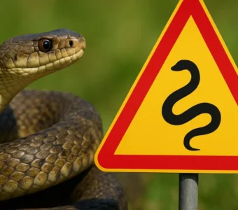 Sonhar 3 vezes com cobra: alerta repetido, proteção e discernimento