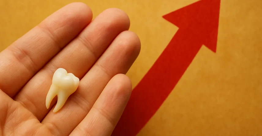 Sonhar com 1 dente caindo: insegurança, mudanças e amadurecimento