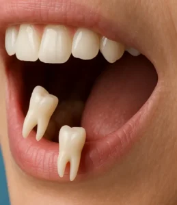 Sonhar com 4 dentes caindo: fase de perdas, ajustes e renovação