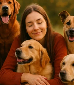 Sonhar com 5 cachorros: apoio, amizades leais e proteção ao redor
