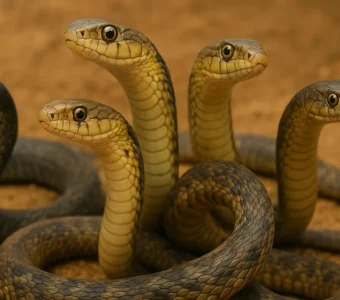 Sonhar com 5 cobras: atenção a rivalidades, invejas e ciúmes