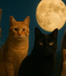 Sonhar com 5 gatos: percepção aguçada, mistério e sensibilidade