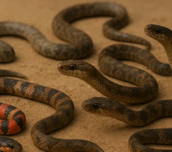 Sonhar com 6 cobras: ambiente tenso, fofocas e necessidade de cuidado