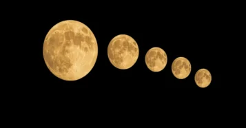 Sonhar com 6 luas no céu: intensidade espiritual, avisos e ciclos