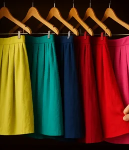 Sonhar com 7 saias: exposição, vaidade, segredos e aparência