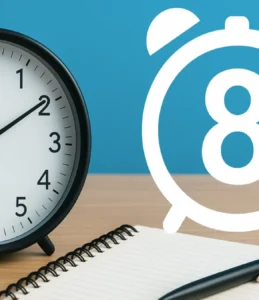 Sonhar com 8 horas: rotina, disciplina e aviso sobre horários