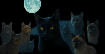 Sonhar com 9 gatos: espiritualidade forte, mistério e intuição