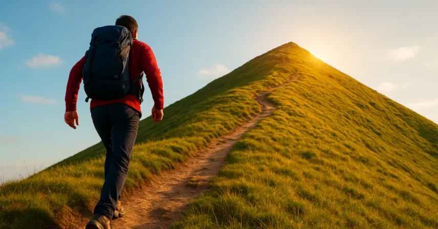 Sonhar subindo morro: esforço pessoal, luta e vitória adiante