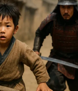 Sword Stranger Bones samurai criança perseguição Ming China