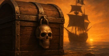 Baú da Morte: Desvende o mistério de Depp na aventura pirata épica!