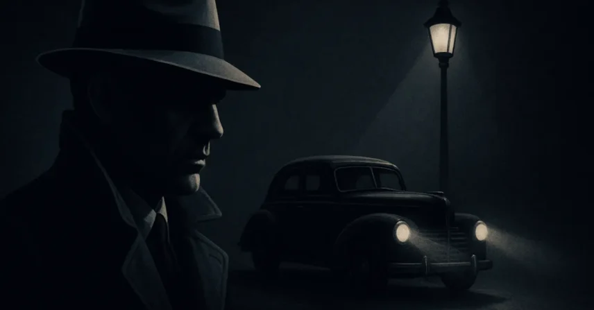 Filmes noir com detetives dos anos 40. Você já viu estes?