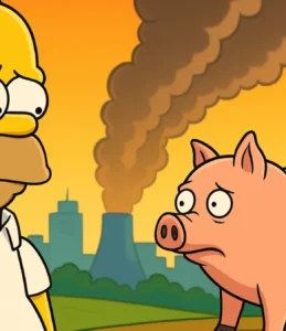 Os Simpsons: O Filme (2007): Homer, Porco e a Crise em Springfield