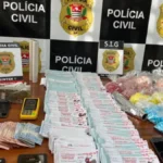 Polícia Civil prende três suspeitos em operação contra tráfico e rifas em Ubatuba